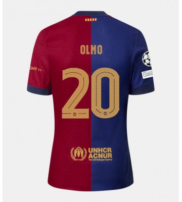 Barcelona Dani Olmo #20 Replika Hjemmebanetrøje 2024-25 Kortærmet